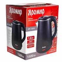 Чайник электрический Яромир ЯР-1059 черный 1,8л