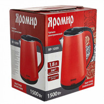 Чайник электрический Яромир ЯР-1059 красный 1,8л
