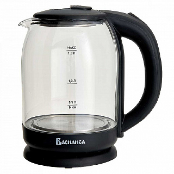 Чайник электрический Василиса ВА-1034 черн 1,8л