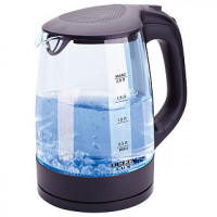 Чайник электрический DELTA LUX DL-1058B черный, 2л