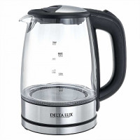 Чайник электрический DELTA LUX DL-1204В черный 1,7л