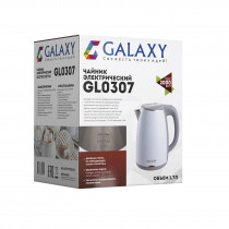 Чайник с двойными стенками GALAXY GL0307 (белый)
