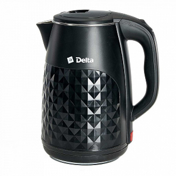 Чайник электрический, 2,5 л DELTA DL-1103 черный