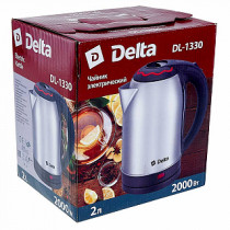Чайник электрический 1500 Вт, 2 л DELTA DL-1330