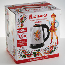 Чайник электрический, 1.8 л ВАСИЛИСА ВА-1011 Жар-птица