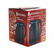 Чайник электрический, 1,8 л ВАСИЛИСА ВА-1033 черный