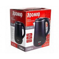 Чайник электрический 1500 Вт, 1,8 л ЯРОМИР ЯР-1059 черный