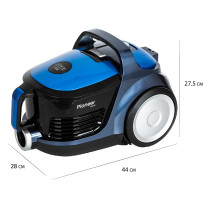 Пылесос "Pioneer" VC321C azure blue 340Вт/2000Вт