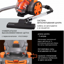 Пылесос ESPERANZA VC-C201