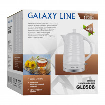 Чайник GALAXY LINE GL 0508, белый