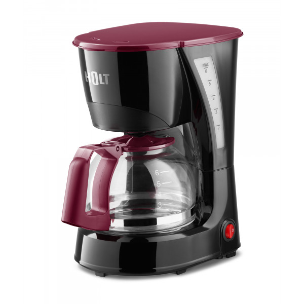 Кофеварка HOLT HT-СМ-007 , 600 Вт, 0,6л 