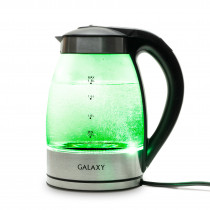Чайник GALAXY GL0556, стекло/черный