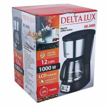 Кофеварка DELTA LUX DE-2000 черная