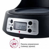 Кофеварка DELTA LUX DE-2000 черная
