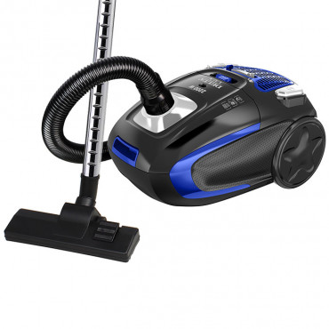 Пылесос 2200 Вт DELTA LUX DL-0848 черный с синим