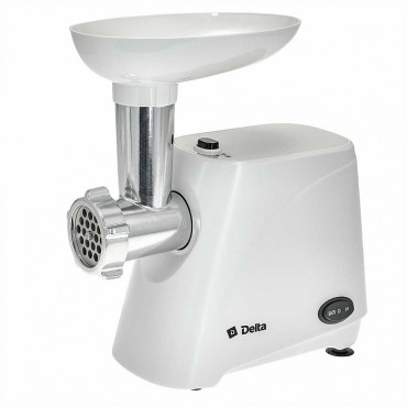 Мясорубка электрическая DELTA DL-6100M белая