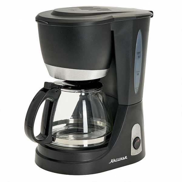 Кофеварка АКСИНЬЯ КС-1600 черная 