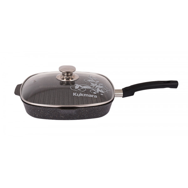 Сковорода-гриль 28 x 28 см АП линия "Granit ultra" (Original) сгкго282а