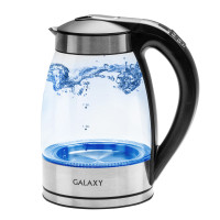 Чайник GALAXY GL0556, стекло/черный