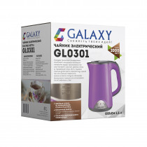 Чайник электрический с двойными стенками GALAXY GL0301 (фиолетовый)