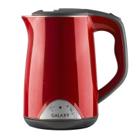 Чайник электрический с двойными стенками GALAXY GL0301 (красный)