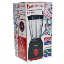 Блендер ВАСИЛИСА ВА-0300 черный с красным