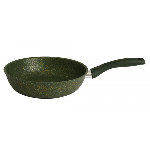 Сковорода 26 см с ручкой, АП линия "Trendy style" (Malachite)  260tsml