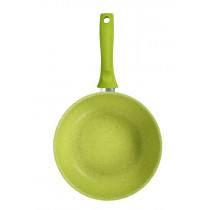 Сковорода 22 см с ручкой, АП линия "Trendy style" (Lime) 220tsl