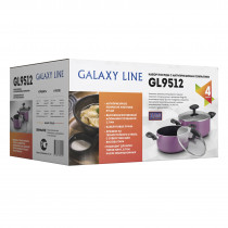Набор посуды 4 предмета GALAXY LINE GL9512 