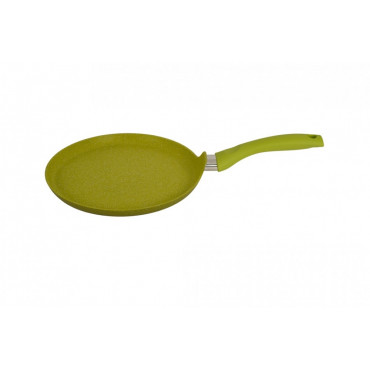 Сковорода блинная 22 см с ручкой, АП линия "Trendy style" (Lime) сб220tsl