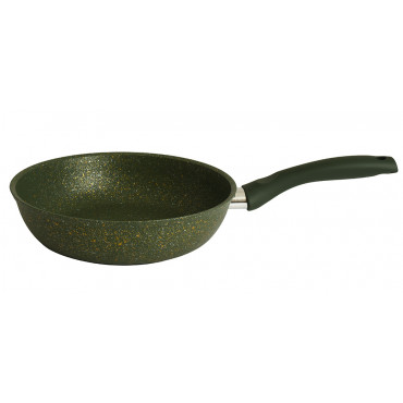 Сковорода 22 см с ручкой, АП линия "Trendy style" (Malachite)  220tsml