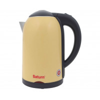 Чайник электрический Saturn EK8449 беж, термос 1,7л