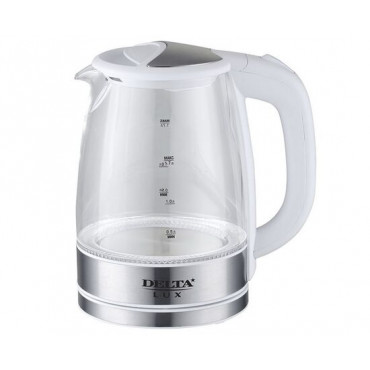 Электрочайник DELTA LUX DL-1204W белый