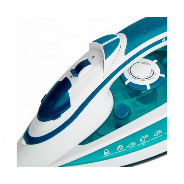 Утюг DELTA LUX DL-352 бирюзовый 