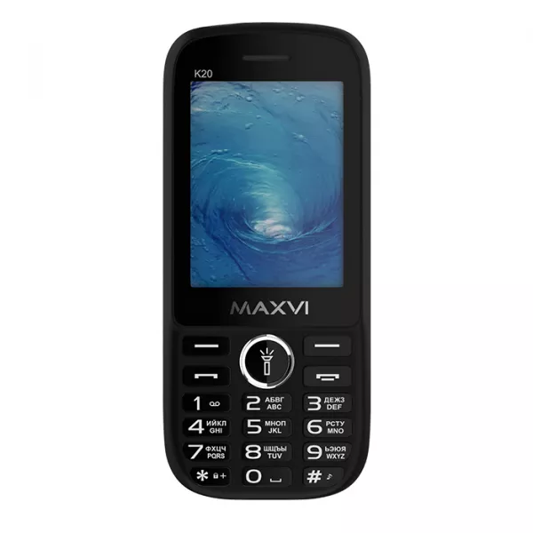 Сотовый телефон Maxvi K20 черный 