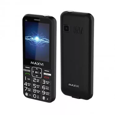 Сотовый телефон Maxvi P3 черный