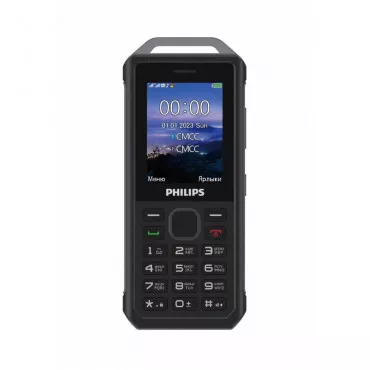 Сотовый телефон Philips Xenium E2317 серый