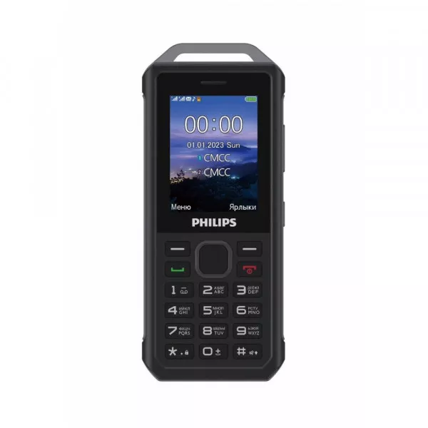 Сотовый телефон Philips Xenium E2317 серый