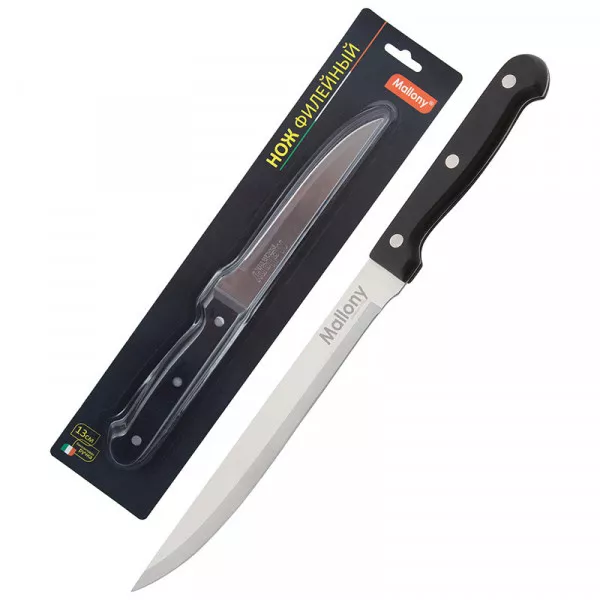Нож с бакелитовой рукояткой MAL-04B филейный, 12,7 см ( 24 ) 985304-SK 