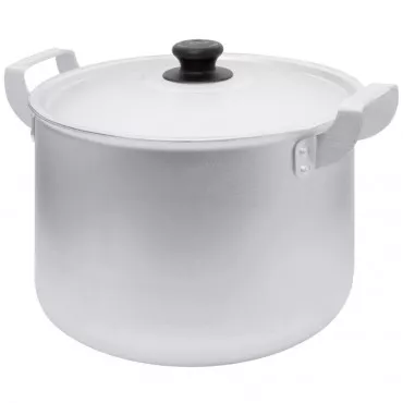 Кастрюля 20,0 л., 2 метал. ручки, металлическая крышка 14200