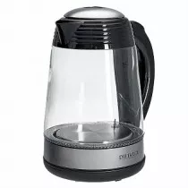 Чайник электрический 2200 Вт, 1,7 л DELTA LUX DE-1009 черный