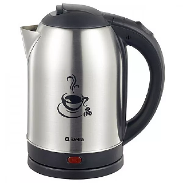 Чайник электрический DELTA DL-1333 Coffee time черный