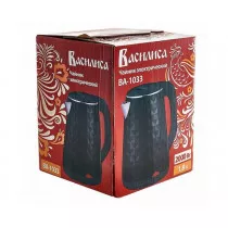 Чайник электрический, 1,8 л ВАСИЛИСА ВА-1033 черный