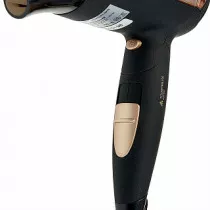 Фен 1600 Вт DELTA LUX DL-0935 черный с золотым