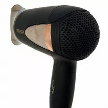 Фен 1600 Вт DELTA LUX DL-0935 черный с золотым
