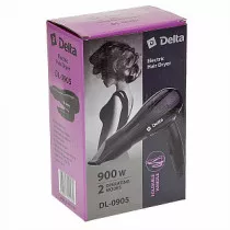 Фен 900 Вт DELTA DL-0905 черный