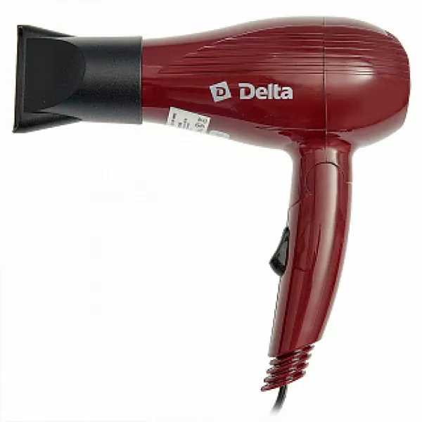 Фен 900 Вт DELTA DL-0905 красный
