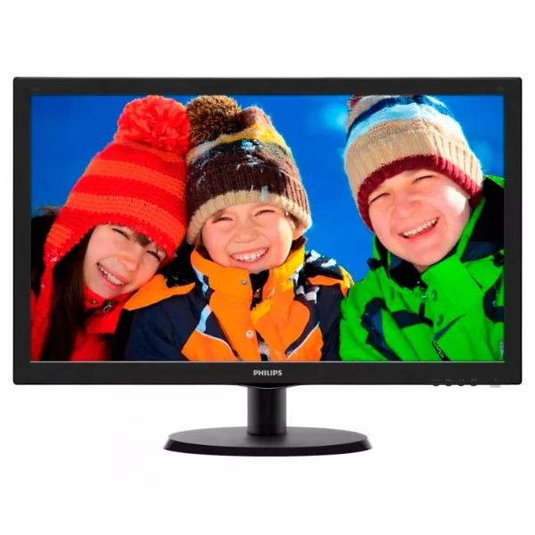 Монитор Philips 223V5LSB черный 