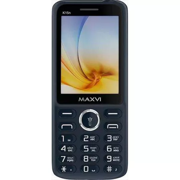 Сотовый телефон Maxvi K15n синий 