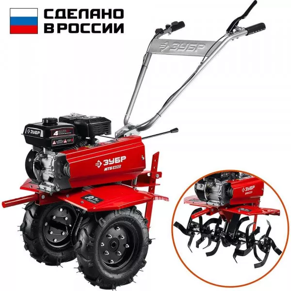Мотоблок Зубр МТБ-400 черный 